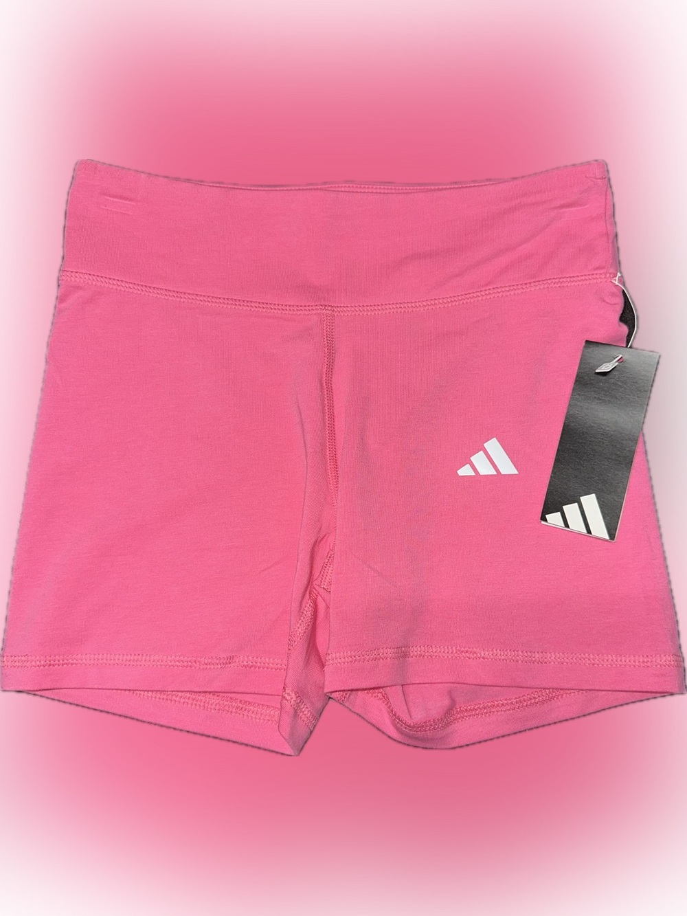 Adidas Pink Girls Shorts Large